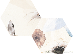 Tubadzin Mild Garden Hex Декор 19,2x22,1 см
