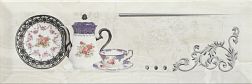 Monopole Petra Decor Pranzo Silver B Декор 10х30 см