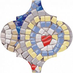 Kerama Marazzi Арабески Майолика OP-A170-65000 Декор Гауди 6,5х6,5 см