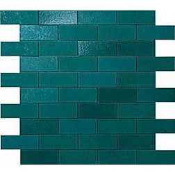 Atlas Concorde Ewall Petroleum Green MiniBrick Мозаика 30,5х30,5 см
