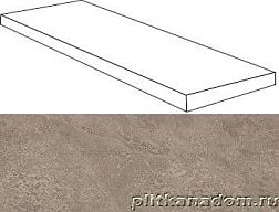Atlas Concorde Russia Force 620070001020 Grey Scalino Angolare Sx Ступень угловая левая 33х120 см