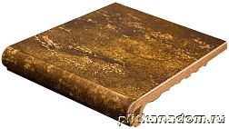 Gres de Aragon Castano Peldano 24-33 Ступень фронтальная 33х33 см