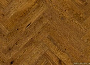 Barlinek Венгерская елка Дуб Brown Sugar Herringbone матовый лак, замок СrossLock Паркетная доска 725x130x14