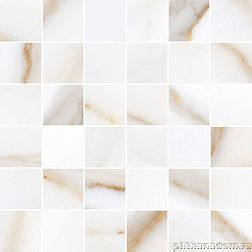 Gaya Fores Calacatta Gold Mosaico Бежевая Матовая Мозаика 30х30 см