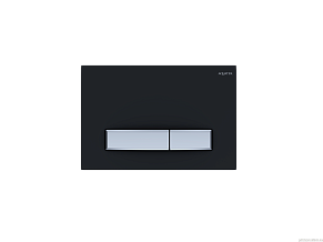 Панель смыва Slim Черная матовая KDI-0000026