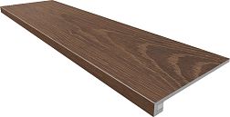 Ametis Alavesa AV04 Wenge Коричневый Комплект Неполированная Ступень без насечек 33x160 см + Подступенок 14,5x160 см