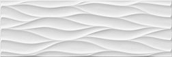 Polcolorit Cristal SM-Cristal Bianco Struktura Настенная плитка 24,4х74,4 см