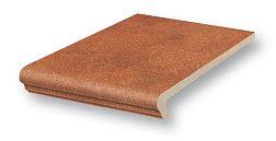 Stroeher Keraplatte Roccia 841 Rosso Ступень - флорентинер 34х29,4 см