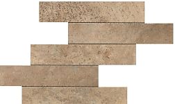 Atlas Concorde Aix Beige Brick Tumbled (A0UF) Неглазурованный керамогранит 37х37 см