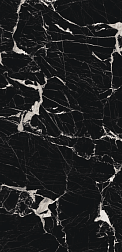 Flavour Granito Marquina Black High Glossy Черный Полированный Керамогранит 60x120 см