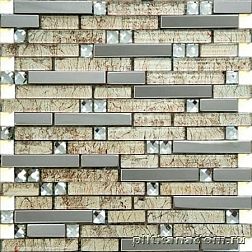 NS-mosaic Metal series MS-610 металл стекло 30,5х29,8 см