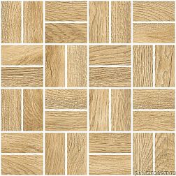 Grasaro Italian Wood GT-251-SR-m12 Honey Мозаика 24,5х24,5 см