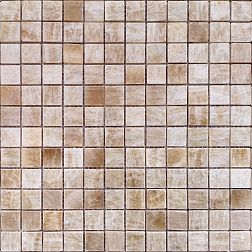 Caramelle Pietrine 7 мм Onice Legno Бежевая Полированная Мозаика 29,8х29,8 (2,3х2,3) см