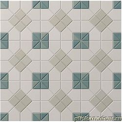 Wow Tesserae Suit Marino Микс Матовый Керамогранит 28x28 см