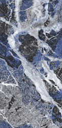 Flavour Granito Zuma Blue High Glossy Серый Полированный Керамогранит 60x120 см