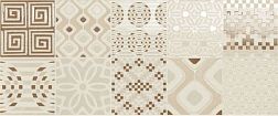 Novabell Milady MLW D47K Preinciso Patchwork Beige-Nut Brown Декор 25x60 см