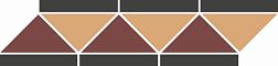 Top Cer Richmond Black Border Микс Матовый Бордюр 12x42,2 см