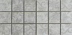 RHS Ceramiche (Rondine group) Murales Ice Decoro Серая Матовая Мозаика 15х30 см