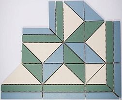 Идальго Метлахская плитка Джессика Микс Матовый Угол 33x33x22,7 см