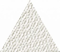 Tubadzin Scarlet White Tri Struktura Плитка 13,9x16 см
