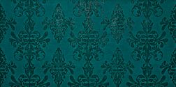 Atlas Concorde Ewall Petroleum Green Damask Декор 40х80 см