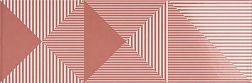 Harmony Crayon Coral Dеcor Красный Глянцевый Декор 10x30 см