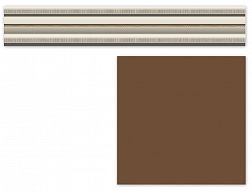 Heralgi Garden Listelo Classic Marron Бордюр 4х30 см