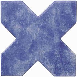 Cevica Becolors Cross Electric Blue Керамогранит 13,25х13,25 см