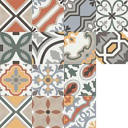 Creto Poly Mix 30-10-4-15-00-39-4229 Микс Матовый Керамогранит 20х20 см