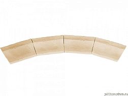 UniStone Трапеция шамот Желтый Обход для арок 20,5x15,5x6 см