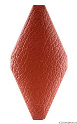 Azzo Ceramics Lacio Pelle Marron Настенная плитка 10x20 см