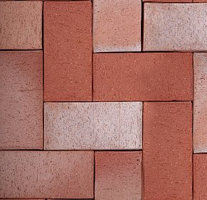 Randers Tegl Тротуарный клинкер Rotbunt nuanciert RT 61 DF 24х11,8х5,2 см