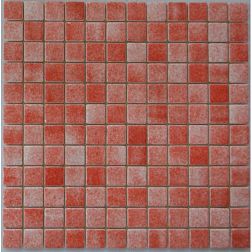 MVAPrintMosaic Мозаика стеклянная с напылением 25ST-M-009 Красный 31,5х31,5 см