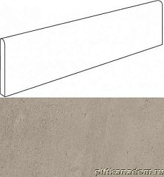 Atlas Concorde Russia Wise 610130002159 Silver Grey Battiscopa Lap Плинтус 7,2x60 см