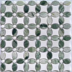 Caramelle Pietrine 7 мм Pietra Mix 5 Traforato Микс Полированная Мозаика 29,6х29,6х0,7 см