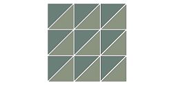 Top Cer Melbourne Green Sheet Зеленая Матовая Мозаика 30x30 см