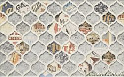 Paradyz Brook Grafit motyw B Настенная плитка 25х40 см