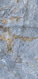 Flavour Granito Sol Blue Glossy Синий Полированный Керамогранит 60x120 см