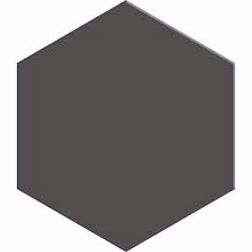 DNA tiles Bee 124266 Graphite Черный Глазурованный Керамогранит 10х11,5 см