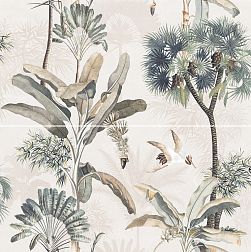 Lasselsberger-Ceramics Экзюпери Многоцветное Панно 60х60 см (из 2-х плиток)
