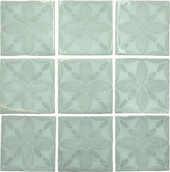 APE Ceramicas Fado Mariza Acqua Керамическая плитка 13x13 см