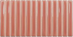 Wow Sweet Bars Coral Красная Глянцевая Настенная плитка 12,5x25
