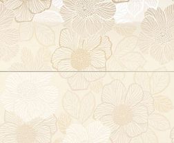 Novabell Milady MLW D40K Composizione Bloom Beige Панно 50x60 (из 2-х плиток) см