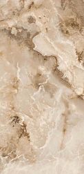 Flavour Granito Passion Onyx Dark Brown Glossy Бежевый Полированный Керамогранит 60x120 см