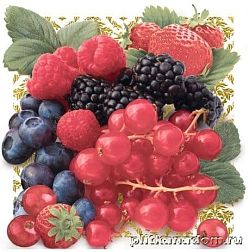 Monopole Tutti Frutti Decorado Multi Frutti Декор 30х30 см