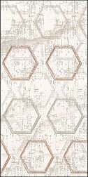 Azori Apulia Oro 589002003 Hexagone Декор 31,5х63 см