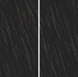 Ascale Керамогранит LAURENT BLACK POLISHED MIX (2 вариации) 160x320x0,6  см