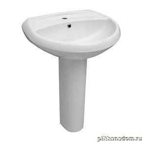 Serel 7601 Раковина 60 см с пьедесталом F005