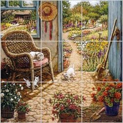 Фотоплитка Dacha Панно 6 30х30 см