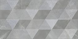 Azori Opale 588912001 Grey Geometria Декор 31,5х63 см